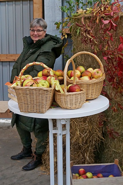 Körbe mit Äpfeln - Foto: Ronya Hinrichsen