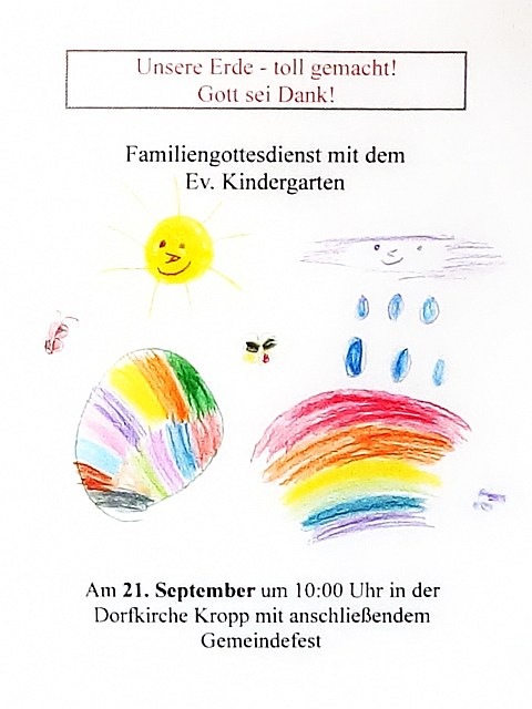 Einladung - Copyright: Ev. Kindergarten Kropp